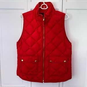 JCrew Quilted Down Puffer Vest